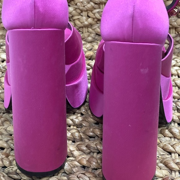 MEDUSA AEVITAS PLATFORM SANDALS DEEP FUCHSI Size 38 - Picture 5 of 12